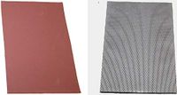 8" x 11" Match Strike Paper Striker Sheet Adhesive Back Survival Emergency (1 Brown and 1 Honeycomb Black)