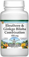 Eleuthero and Ginkgo Biloba Combination - 450 mg (100 Capsules, ZIN: 516387) - 2 Pack