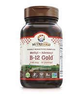 Vitamin B12 Gold with Methyl Adenosyl 2,400 MCG (60 Plant Capsules)
