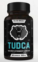 Black Grizzly Maximum Strength TUDCA 500 MG (Tauroursodeoxycholic Acid) - 500 MG Per Serving for Ultimate Liver Support & Immune Health -Nature's Strongest Liver Aid- 60 Serv