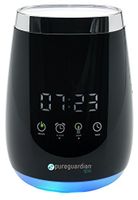 Guardian Technologies Diffuser for Essential Oils, Ultrasonic, Cool Mist, Aromatherapy Creates Relaxing Environment,  Optional Night light, Alarm Clock, Timer, Up to 5-8 hours, Pure Guardian SPA260