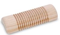 Eco-Friendly hinoki Therapeutic Natural Cervical Wooden Stiff Neck and Shoulders Pillow Stress Relief Relaxation Neck Waist Ankle Exercise Chronic Fatigue Relieve Self Healing ((Large) 40x12x6cm)