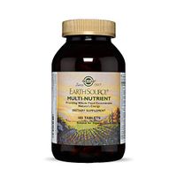 Solgar Earth Source Multi-Nutrient Tablets Providing Whole Food Concentrates, 180 Tablets - Contains Vitamins A, C, E & More - Zinc for Healthy Immune System Support - Vegan, Dairy Free - 60 Servings