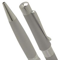 Cross Executive Companion Beverly Matte Satin with Cross Signature Pronounced Center Band Ballpoint Pen.A Great Wedding, Birthday, Graduation & Christmas Gift