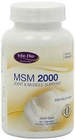Life-Flo MSM, 2000 mg, 60 Cap (2 Pack)