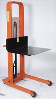 Wesco Industrial Products 260040 Standard Large Platform Hydraulic Stacker, 1000-lb. Capacity, 80" Lift Height, 32" x 30" Platform