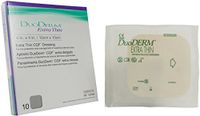 Convatec Hydrocolloid Dressing DuoDERM CGF Extra Thin 4X4 Inch Square (#187955, Box of 10)