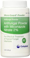 MICRO-GUARD POWDER ANTIFUNGAL. CONTAINS 2% MICONAZOLE NITRATE. WORKS WELL UNDER SKIN FOLDS. TREATS - 3 oz(85g) by Coloplast