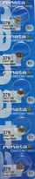379 Watch battery - Strip of 5 Batteries