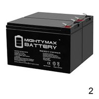 Mighty Max Battery 12V 8Ah SLA Battery for Viking K-2 Slide Gate Operator - 2 Pack Brand Product