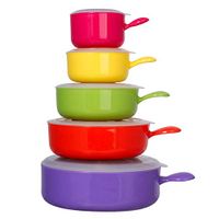 Plastic Bowls Microwave Safe, Freezer Safe – BPA Free Soup Bowls Microwave Safe, Dishwasher & Freezer Safe – Plastic Bowls with Lids – Food Storage Bowls