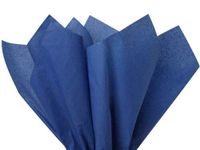 20ct *16 Colors* Tissue Paper for Gift Wrapping 15"x20" Solid Sheets Your Choice (Dark Blue) nfLG1751