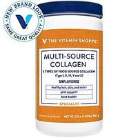 MultiSource Collagen Powder 5 Types of Collagen to Support Hair, Skin Nails Unflavored (45 Servings)