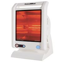 CHOICEMMED Infrared Light Heat Lamp for Back Pain, Muscle Pain, Arthritis, Knee Pain, Joint Pain, Neck Pain, Shoulder Pain - 300w IR Lamp Light Therapy - Safe Shut Off Pain Management IR Heat Therapy