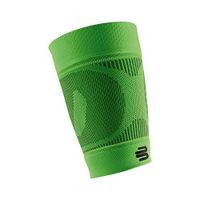 Bauerfeind Sports Compression Upper Leg Sleeves (1 Pair) - Thigh & HamstringCompression for Improved Blood Circulation & Recovery - Thigh Wrap for Quad Support (Green, Large/Short)