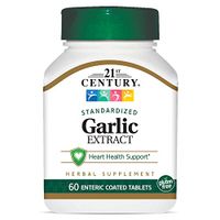 21st Century Garlic (odorless) Tablets, 60 Count