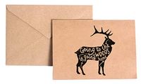 Going to the Woods is Going Home Stationery Note Card Set