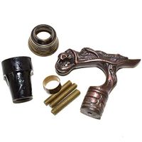 Nautical World Antique Brass Dragon Handle Cane Walking Stick Designer Walking Canes Gifts, Affordable Gift Decorative Walking Cane Fashion Statement for Men/Women/Seniors/Grandparents! Item
