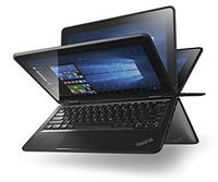 Lenovo 2 in 1 Thinkpad Yoga 11E (3rd Generation) 11.6" HD Touchscreen Convertible Flagship High Performance Ultrabook Laptop PC| Intel N3150 Quad-Core| 4GB RAM| 128GB SSD| Windows 10