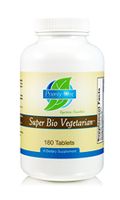 Priority One Vitamins Super Bio Vegetarian 180 Tablets - Immune System Support*- Clinical Strength - Benefits of Shiitake & Maitake Mushrooms.