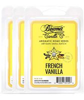 3 Packs of Beamer Candle Co. Aromatic Home Series Wax Drops, 6-Count Pack - French Vanilla Scent + Beamer Smoke Sticker
