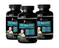 Herbal Cleanse Detox - Full Body Detox and Cleanse 920MG - Pure and Potent Ingredients - red Clover Formula - 3 Bottles 300 Capsules