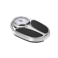 BingWS Digital Bathroom Scales Household High Precision Body Weight Scale Mechanical Lever Bathroom Scale Easy to Read Digital Display, No Batteries Body Composition Monitors