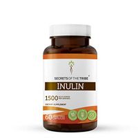 Inulin 60 Capsules, 1500 mg, Inulin from Jerusalem Artichoke (60 Capsules)
