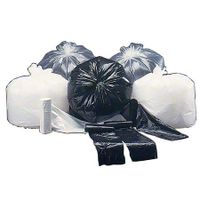 Colonial Bag Coreless Roll - 33 x 40, 33 Gallon, 16 mic, Black (250 Bags/Case)