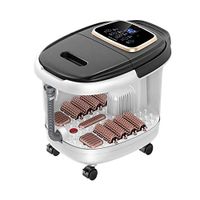 WLIXZ 8 Roller Foot Pedicure Spa Massager for Relaxation, Digital Adjustable Temperature Control