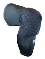 ELITE COMPRESSION Compression Knee Pad Sleeve (BLACK, X-LARGE)