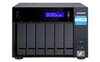 QNAP TVs-672N-i3-4G-US 8 Bay NAS with 5GbE, Intel Core i3, Dual Pci-E and Dual M.2 Slots, 4GB DDR4 Memory, USB Type-C Ports, Supports SSD Cache