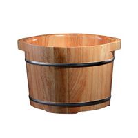 Foot Massagers Foot Bath Barrel Foot Wash Bucket Laundry Tub Children's Bath Tub Bathing Bucket Oak Health Bucket Spa Massage Pedicure Bucket Household Foot Bath Barrel Give Your Family The Best Gift
