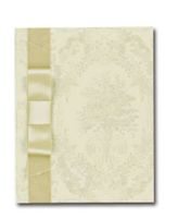 CR Gibson Ivory Floral Urn by Anna Griffin Memory Book