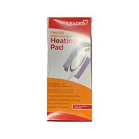 Leader King Size Moist/Dry Heat Heating Pad, 12" x 24"