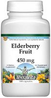 Elderberry Fruit - 450 mg (100 Capsules, ZIN: 520027)