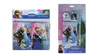 Disney Frozen 4 pc study kit and 2 pc Notepad Set