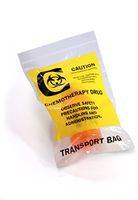 9" x 12" x 4 mil Clear Plastic Reclosable Chemotherapy Drug Transport Bags with Zip Top (Case of 1,000)