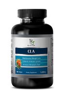 Metabolism Energy Booster - CLA 1250 Mg - CONJUGATED LINOLEIC Acid - cla core Fat Burner - 1 Bottle (60 Softgels)