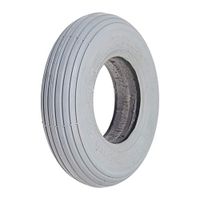AlveyTech 8"x2" (200x50) Foam-Filled Mobility Tire with C179G Spirit Ribbed Tread