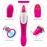 Female Adullt Toys Women Thrusting 10 Speed Clitorial Sucking Toy for Women Electric 6 Licking Moeds Tongue for Women Couples Beauty Gift