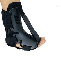 Orthomen Adjustable Dorsal Night Splint (DNS) for Plantar Fasciitis, Achilles Tendon Repair & Drop Foot Brace When Sleeping(S-M)