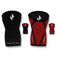 JerkFit Reversible Knee Sleeves (Pair) (Large)