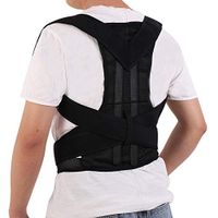 KOERIM Back Support Brace Belts Posture Corrector for Lower and Upper Back Pain Relief