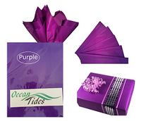 Tissue Paper Gift Wrap Bulk All Colors Wrapping 100 200 300 or 500 Sheets 15 x 20 Assorted Black Blue Fuchsia Gold Green Orange Pink Purple Red Silver White Yellow