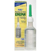 Rugby Disposable Enema Saline Laxative 4.5 oz (Pack of 3)