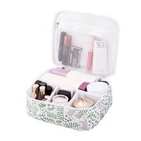 Nesee 2PC Travel Makeup Cosmetic Case,Portable Brushes Case Toiletry Bag Travel Kit Organizer Cosmetic Bag