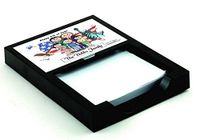 Personalized Friendly Folks Patriotic Couple - Two Girls, One Boy Memo Holder