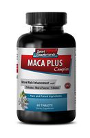 Libido Booster - MACA Plus Complex - Natural Male Enhancement - Maca Root - 1 Bottle 60 Tablets