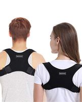 Posture Corrector for Men and Women - Adjustable Upper Back Straightener Brace for Clavicle Support, Improve and Fix Poor Posture (Universal - Basic Style)